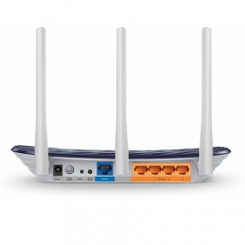 Маршрутизатор TP-LINK Archer C20 (RU), 5x100 Мбит, WI-FI 2,4+5 ГГц 802.11aс 300+433 Мбит, ARCHER C20(RU)