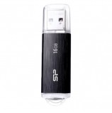 Флэш-диск 16 GB, SILICON POWER Ultima U02, USB 2.0, черный, SP16GBUF2U02V1K