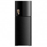 Флэш-диск 16 GB, SILICON POWER Ultima U05, USB 2.0, черный, SP16GBUF2U05V1K