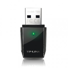 Адаптер WI-FI TP-LINK Archer T2U, USB 2.0, 2.4+5 ГГц 802.11ac 150+433 Мбит