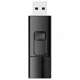 Флэш-диск 16 GB, SILICON POWER Ultima U05, USB 2.0, черный, SP16GBUF2U05V1K
