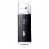 Флэш-диск 16 GB, SILICON POWER Blaze B02, USB 3.1, черный, SP16GBUF3B02V1K