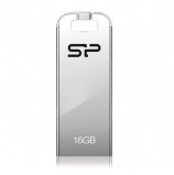 Флэш-диск 16 GB, SILICON POWER Touch T03, USB 2.0, металлический корпус, серебристый, SP16GBUF2T03V1F