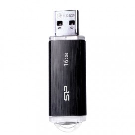 Флэш-диск 16 GB, SILICON POWER Blaze B02, USB 3.1, черный, SP16GBUF3B02V1K