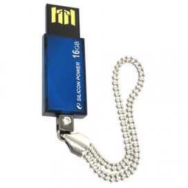 Флэш-диск 16 GB SILICON POWER Touch 810 USB 2.0, синий, SP16GBUF2810V1B