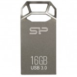 Флэш-диск 16 GB, SILICON POWER Jewel J50, USB 3.1, металлический корпус, серый, SP16GBUF3J50V1T