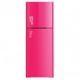 Флэш-диск 32 GB SILICON POWER Ultima U05 USB 2.0, розовый, SP32GBUF2U05V1H