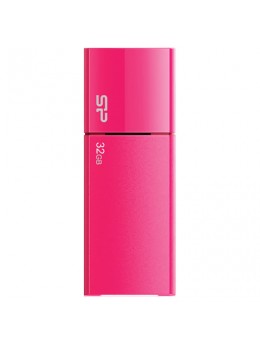 Флэш-диск 32 GB SILICON POWER Ultima U05 USB 2.0, розовый, SP32GBUF2U05V1H