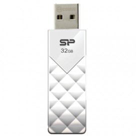 Флэш-диск 32 GB SILICON POWER Ultima U03 USB 2.0, белый, SP32GBUF2U03V1W