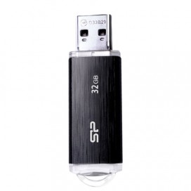 Флэш-диск 32 GB SILICON POWER Ultima U02 USB 2.0, черный, SP32GBUF2U02V1K