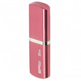 Флэш-диск 32 GB, SILICON POWER LuxMini 720, USB 2.0, металлический корпус, розовый, SP32GBUF2720V1H
