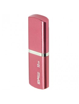 Флэш-диск 32 GB, SILICON POWER LuxMini 720, USB 2.0, металлический корпус, розовый, SP32GBUF2720V1H