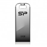 Флэш-диск 32 GB, SILICON POWER Jewel J10, USB 3.1, металлический корпус, серебристый, SP32GBUF3J10V1K