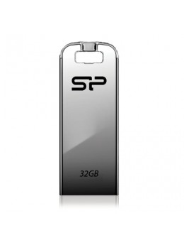 Флэш-диск 32 GB, SILICON POWER Jewel J10, USB 3.1, металлический корпус, серебристый, SP32GBUF3J10V1K