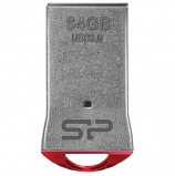 Флэш-диск 64 GB, SILICON POWER Jewel J01, USB 3.1, металлический корпус, красный, SP64GBUF3J01V1R