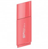 Флэш-диск 64 GB SILICON POWER Ultima U06 USB 2.0, розовый, SP64GBUF2U06V1P