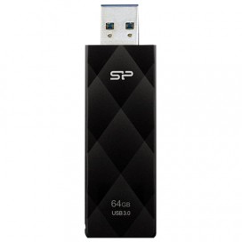 Флэш-диск 64 GB SILICON POWER Blaze B20 USB 3.1, черный, SP64GBUF3B20V1K