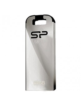 Флэш-диск 64 GB, SILICON POWER Jewel J10, USB 3.1, металлический корпус, серебристый, SP64GBUF3J10V1K