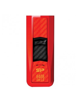 Флэш-диск 64 GB, SILICON POWER Blaze B50, USB 3.1, красный, SP64GBUF3B50V1R