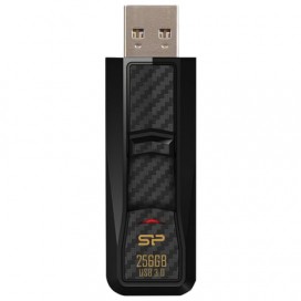 Флэш-диск 256 GB, SILICON POWER B50, USB 3.0, черный, 256GBUF3B50V1K