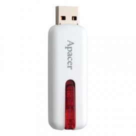 Флэш-диск 8 GB APACER Handy Steno AH326, USB 2.0, белый, AP8GAH326W-1