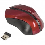 Мышь беспроводная SONNEN WM-250Br, USB, 1600 dpi, 3 кнопки + 1 колесо-кнопка, оптическая, бордовая