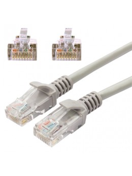 Кабель (патч-корд) UTP 5e категория, RJ-45, 2 м, CABLEXPERT, для подключения по локальной сети LAN, PP12-2M