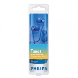 Наушники PHILIPS SHE3550BL/00, проводные, 1,2 м, стерео, вкладыши, голубые, SHE3550BL/00   