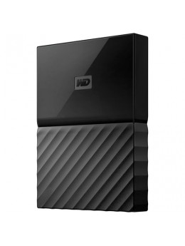 Диск жесткий внешний HDD WESTERN DIGITAL 'My Passport', 1 TB, 2,5', USB 3.0, черный, WDBBEX0010BBK