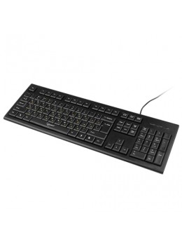 Клавиатура проводная GEMBIRD KB-8353U-BL, USB, 104 клавиши, черная Клавиатура проводная GEMBIRD KB-8353U-BL, USB, 104 клавиши, черная