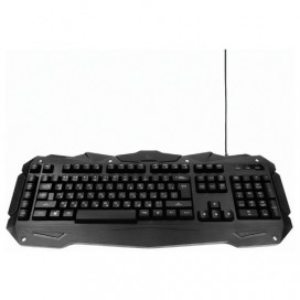 Клавиатура проводная игровая GEMBIRD KB-G200L, USB, подсветка 7 цветов, черная