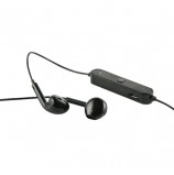 Наушники с микрофоном (гарнитура) RED LINE BHS-01, Bluetooth, беспроводые, черные, УТ000013644