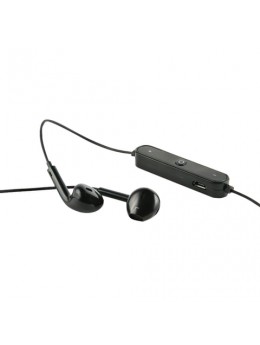 Наушники с микрофоном (гарнитура) RED LINE BHS-01, Bluetooth, беспроводые, черные, УТ000013644