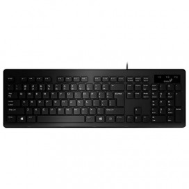 Набор проводной GENIUS SlimStar C130, USB, клавиатура, мышь 2 кнопки + 1 колесо-кнопка,, 31330208104