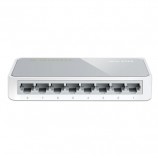 Коммутатор TP-LINK TL-SF1008D, 8RJ45, LAN 10/100 Мбит/с, проводной