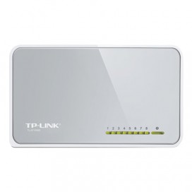 Коммутатор TP-LINK TL-SF1008D, 8RJ45, LAN 10/100 Мбит/с, проводной