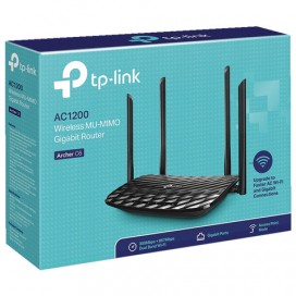 Маршрутизатор TP-LINK Archer C6, 5x1 Гбит, Wi-Fi 2,4+5 ГГц, 802.11ac 300+867 Мбит