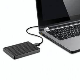 Диск жесткий внешний HDD SEAGATE Expansion 2 ТВ, 2,5', USB 3,0, черный, STEA2000400