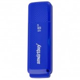 Флэш-диск 16 GB, SMARTBUY Dock, USB 2.0, синий, SB16GBDK-B