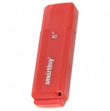 Флэш-диск 8 GB, SMARTBUY Dock, USB 2.0, красный, SB8GBDK-R