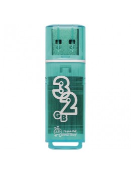 Флэш-диск 32 GB, SMARTBUY Glossy, USB 2.0, зеленый, SB32GBGS-G Флэш-диск 32 GB, SMARTBUY Glossy, USB 2.0, зеленый, SB32GBGS-G