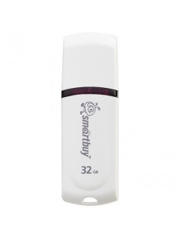 Флэш-диск 32 GB, SMARTBUY Paean, USB 2.0, белый, SB32GBPN-W