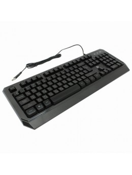 Клавиатура проводная игровая GEMBIRD KB-G20L, USB, 104 клавиши, с подсветкой, черная Клавиатура проводная игровая GEMBIRD KB-G20L, USB, 104 клавиши, с подсветкой, черная