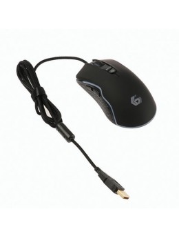 Мышь проводная игровая GEMBIRD MG-700, USB, 6 кнопок + 1 колесо-кнопка, подсветка, черная Мышь проводная игровая GEMBIRD MG-700, USB, 6 кнопок + 1 колесо-кнопка, подсветка, черная