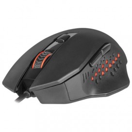 Мышь проводная игровая REDRAGON Gainer, USB, 5 кнопок + 1 колесо-кнопка, оптическая, черная, 75170