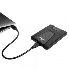Диск жесткий внешний HDD A-DATA DashDrive Durable HD650 1TB, 2.5', USB 3.1, черный, AHD650-1TU3-CBK