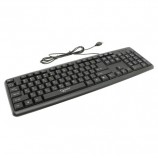 Клавиатура проводная GEMBIRD KB-8320U-BL, USB, 104 клавиши, черная