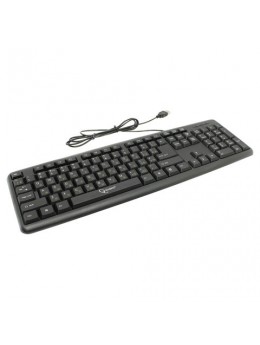 Клавиатура проводная GEMBIRD KB-8320U-BL, USB, 104 клавиши, черная Клавиатура проводная GEMBIRD KB-8320U-BL, USB, 104 клавиши, черная