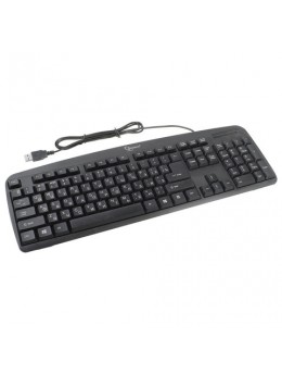 Клавиатура проводная GEMBIRD KB-8350U-BL, USB, 104 клавиши, черная Клавиатура проводная GEMBIRD KB-8350U-BL, USB, 104 клавиши, черная