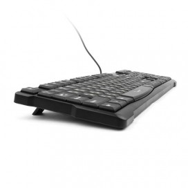 Клавиатура проводная GEMBIRD KB-8352U-BL, USB, 104 клавиши + 1 дополнительная клавиша, черная